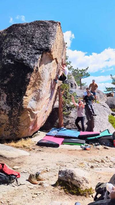 Gold as the Sky Sit v6, Lake Tahoe - Beta Video from dyna.mitch
