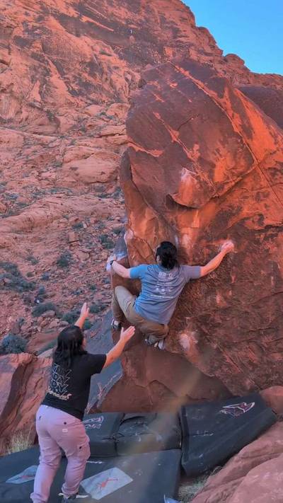 Nocturne v5, Red Rock - Beta Video from Climing