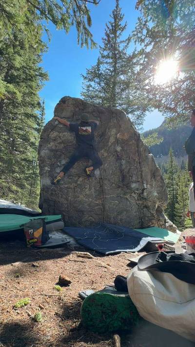 Chalk Block Left v4, Guanella Pass - Beta Video from brando