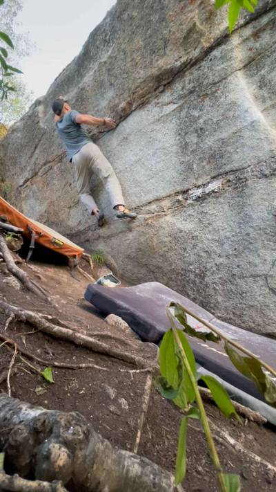 Handsome Jansen v6, Little Cottonwood Canyon - Beta Video from slaughterwater