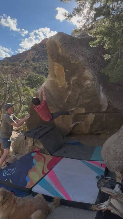 Great White v6, Joe's Valley - Beta Video from MorganP
