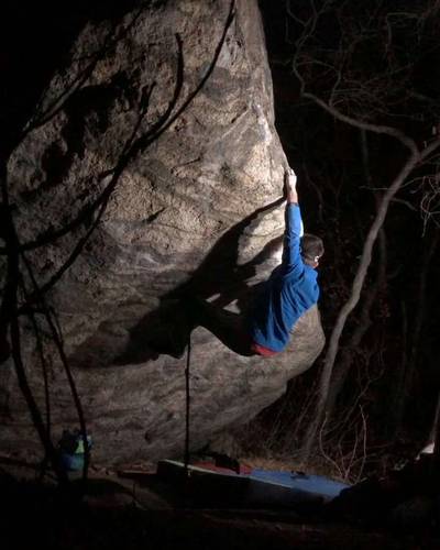Ching v12, Little Cottonwood Canyon - Beta Video from DannyClimbs7