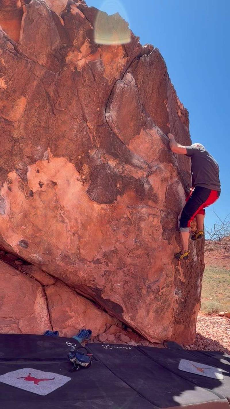 Warm Up Backside Right v1, Red Rock - Beta Video from Kelly.gage