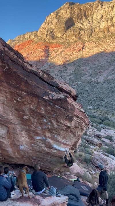 Memento Mori v4, Red Rock - Beta Video from routesetter