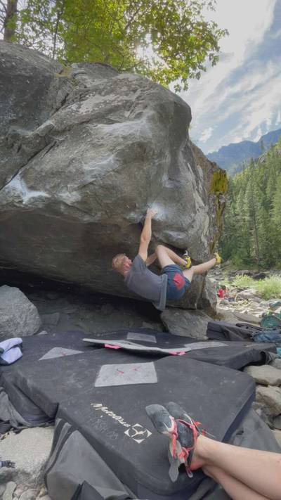 The Hueco Crimper Low v8, Leavenworth - Beta Video from awclimbe86