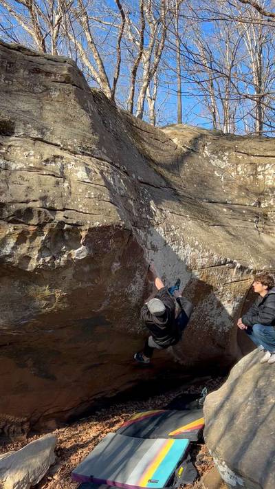 Cain and Ankle v8, Holy Boulders - Beta Video from Devin6