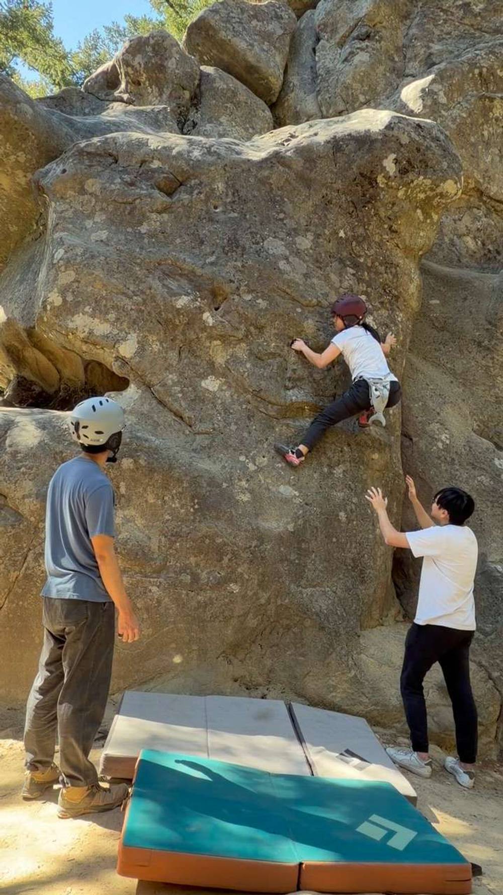 Castle Rock Face v1, Castle Rock State Park - Beta Video from gingerlin