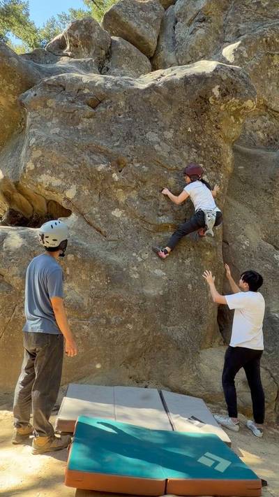 Castle Rock Face v1, Castle Rock State Park - Beta Video from gingerlin