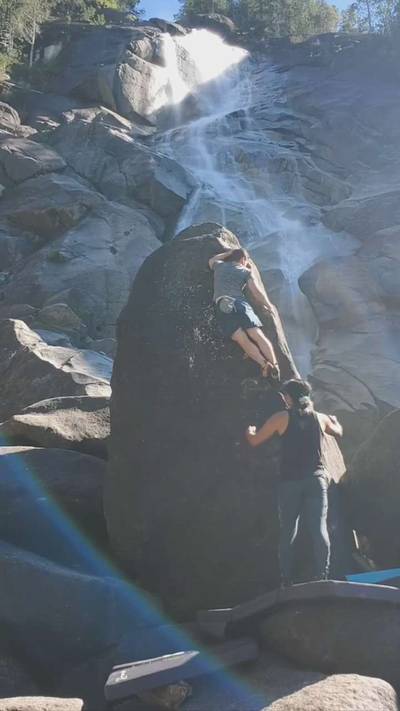 Under the Falls v3, Squamish - Beta Video from Jer_on_the_rocks