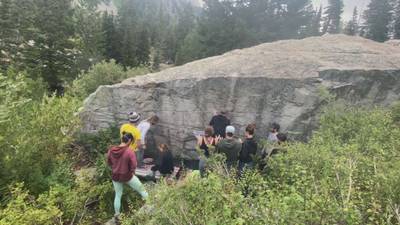 Over the Top v5, Little Cottonwood Canyon - Beta Video from routesetter