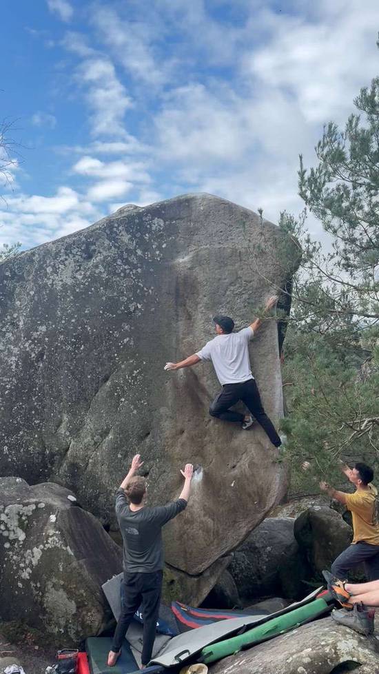Rababoum v6, Fontainebleau - Beta Video from hemaynez