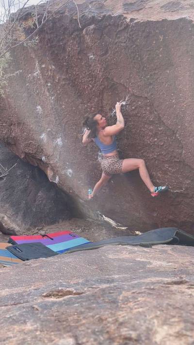 Be Flat v4, Hueco Tanks - Beta Video from cactuswren