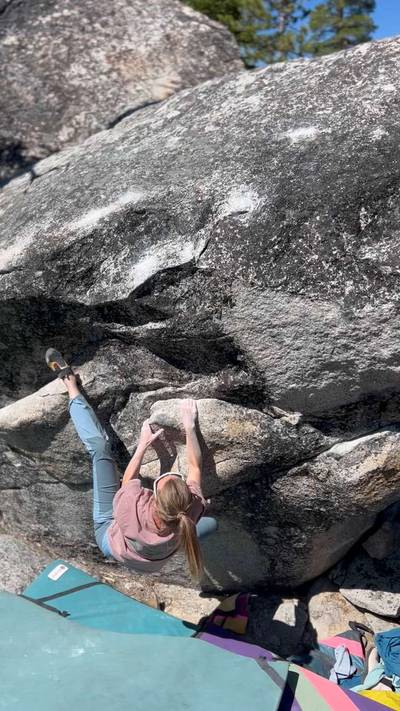 Gunks Center v3, Lake Tahoe - Beta Video from meggiematts