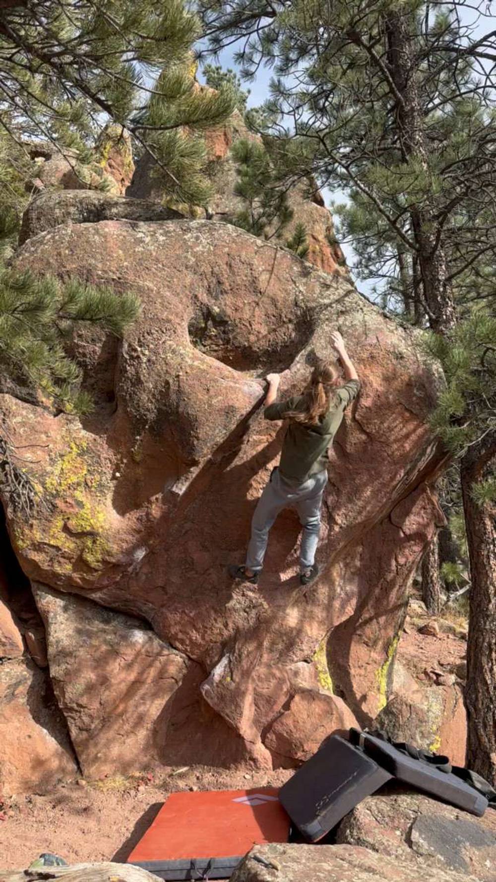Biscuit Shooter v6, Flagstaff Mountain, CO - Beta Video from Chris_Ol