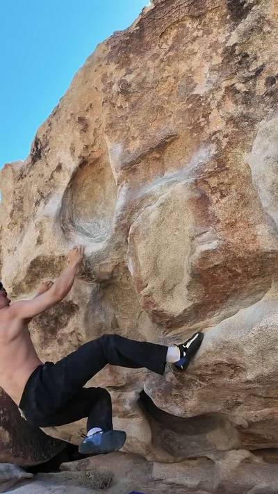 False Hueco v1, Joshua Tree - Beta Video from hymenbreaker