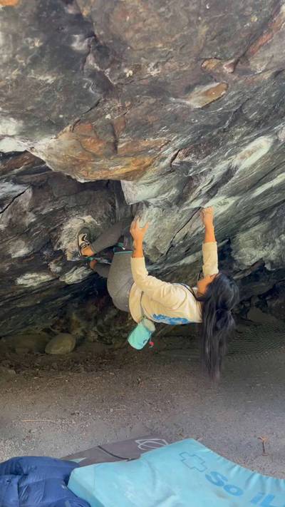 Schist Cave v10, Leavenworth - Beta Video from birdie