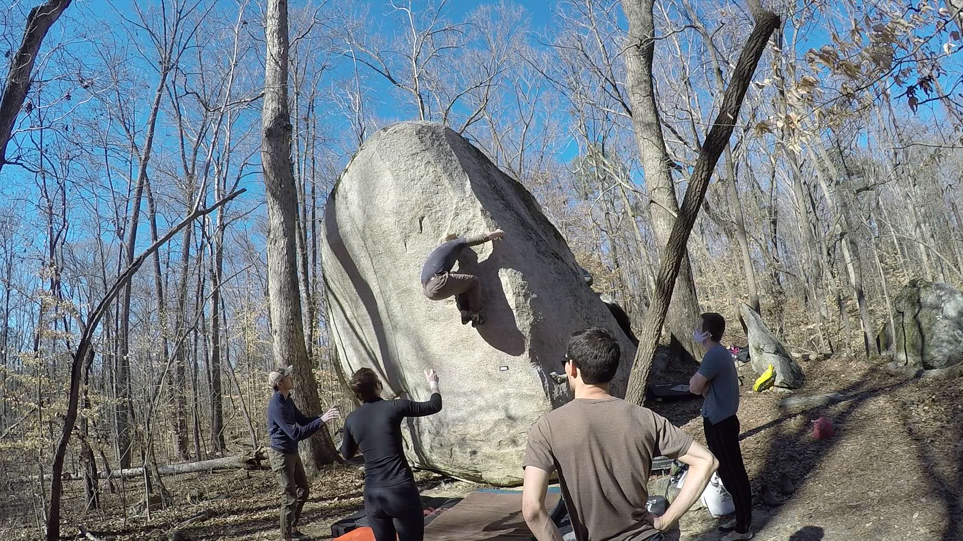 Yellow Wall Arete v4, Boat Rock - KAYA | The Climber's App