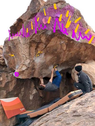 Perverse Cowgirl v6, Hueco Tanks - Beta Video from elim