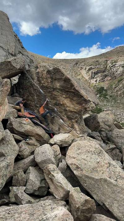 Brown Seam v4, Lincoln Lake - Beta Video from Gypsy_Climber