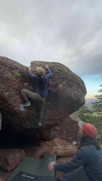 Mongolian Cosmonaut v8, Flagstaff Mountain, CO - Beta Video from dash.climbs