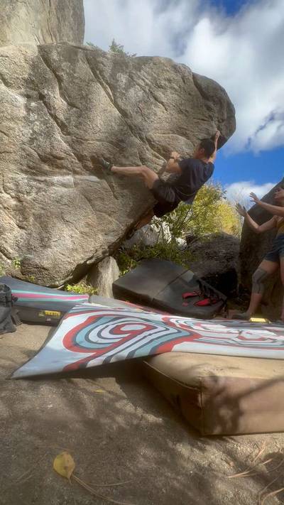 The White Arete v5, Leavenworth - Beta Video from mike.cuts.feet