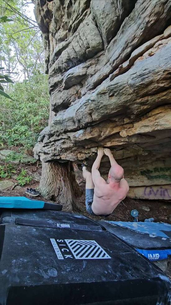 Even Jesus Didn't Flash v6, New River Gorge - Beta Video from amoses