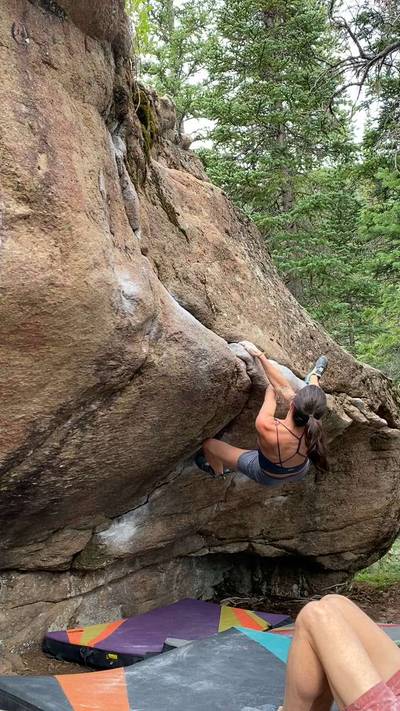 Man Eater v8, Rocky Mountain National Park - Beta Video from lauramarie43
