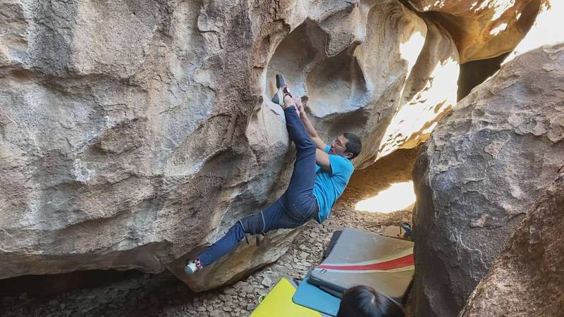 mutating in the garden v9, Hueco Tanks - Beta Video from chibaso
