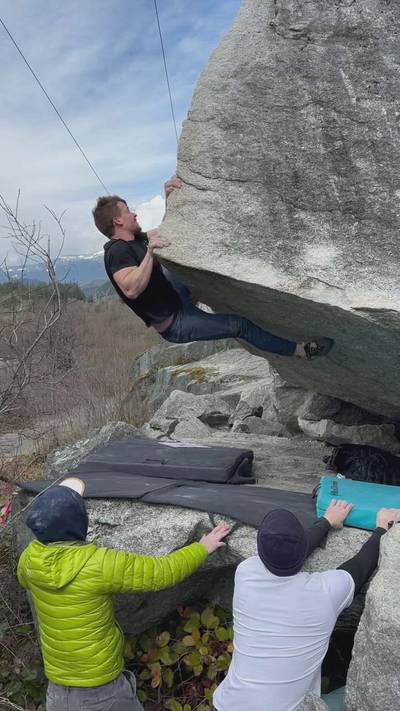 The Cutting Edge v6, Squamish - Beta Video from Jer_on_the_rocks