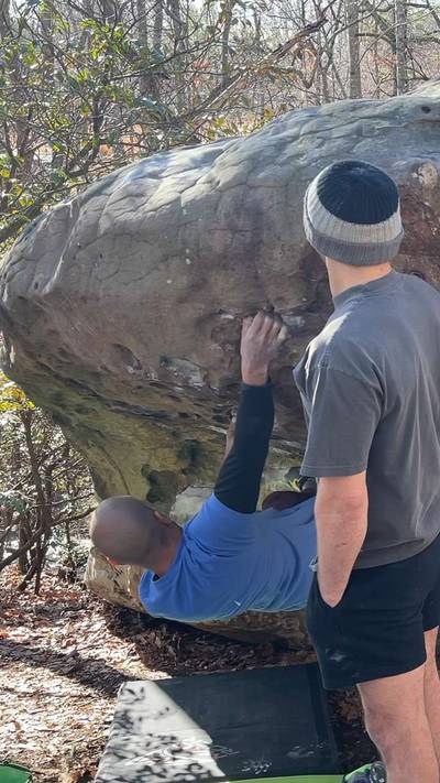 Hueco Roof Left v4, Pep Boys - Beta Video from MarioTheClimber