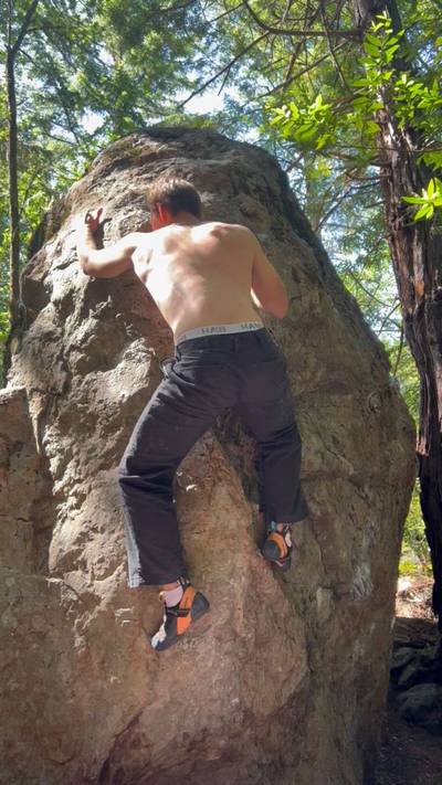 Cheech and Choss Arete v1, Mt. Tamalpais - Beta Video from jude7