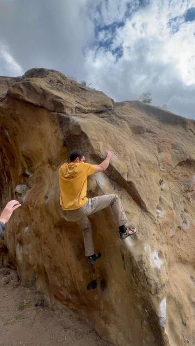 The Corner Sit v7, Stoney Point - Beta Video from Bouldering_in_socks