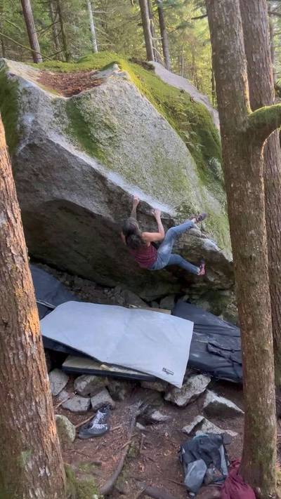 Boomerang v7, Squamish - Beta Video from clarky