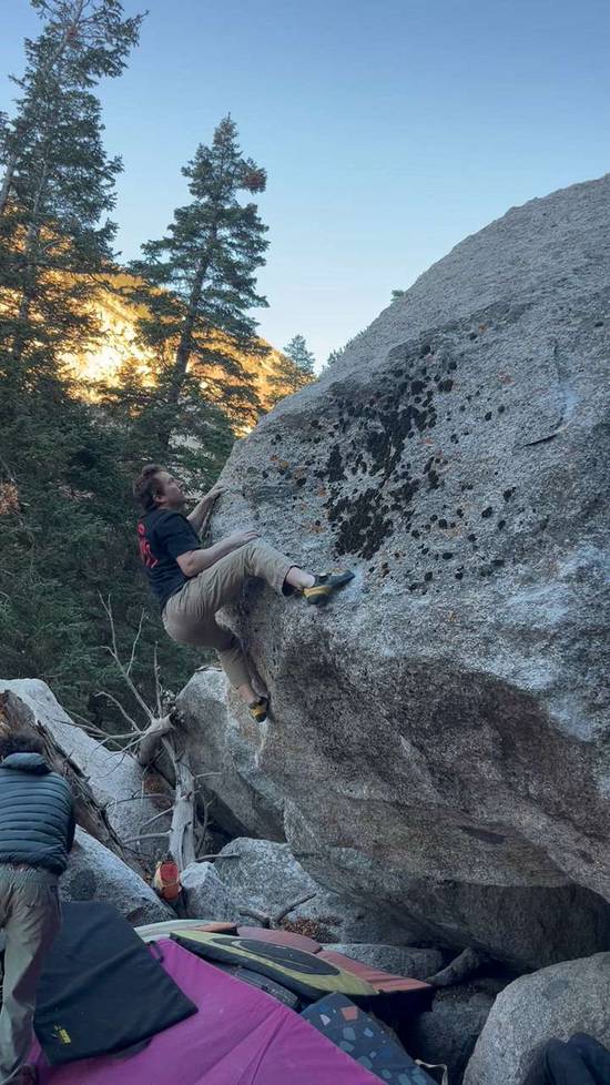 Beachball Hot Sauce v8, Little Cottonwood Canyon - Beta Video from PhilH