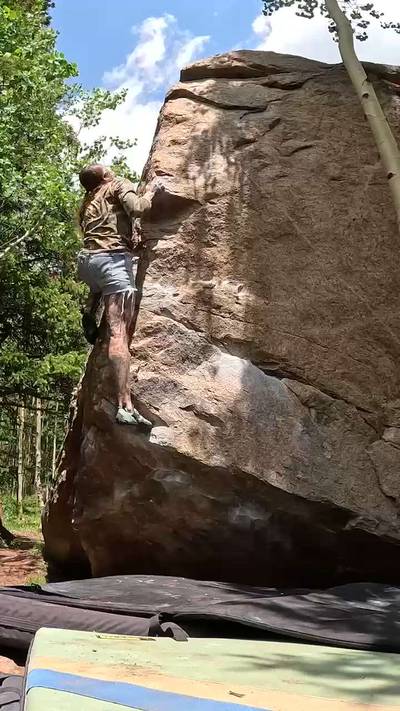 Aspen Arete v5, Guanella Pass - Beta Video from elusivecowgirl