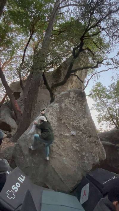 Left Arrowhead Arete vB, Indian Rock - Beta Video from little_bean
