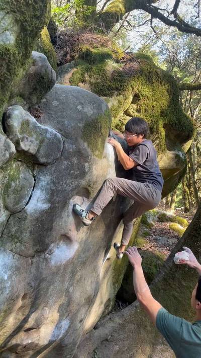 Hueco Wall v5, Castle Rock State Park - Beta Video from kodaif