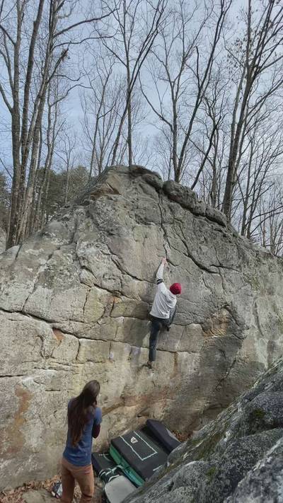 I Think I Can v9, Stone Fort - Beta Video from cmclimbs