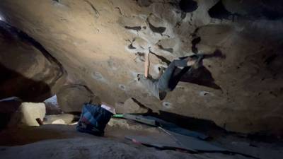 Baby Martini v6, Hueco Tanks - Beta Video from awclimbe86