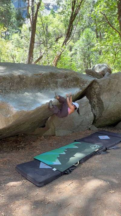 Kevin's Traverse v0, Yosemite Valley - Beta Video from monkieonthewall