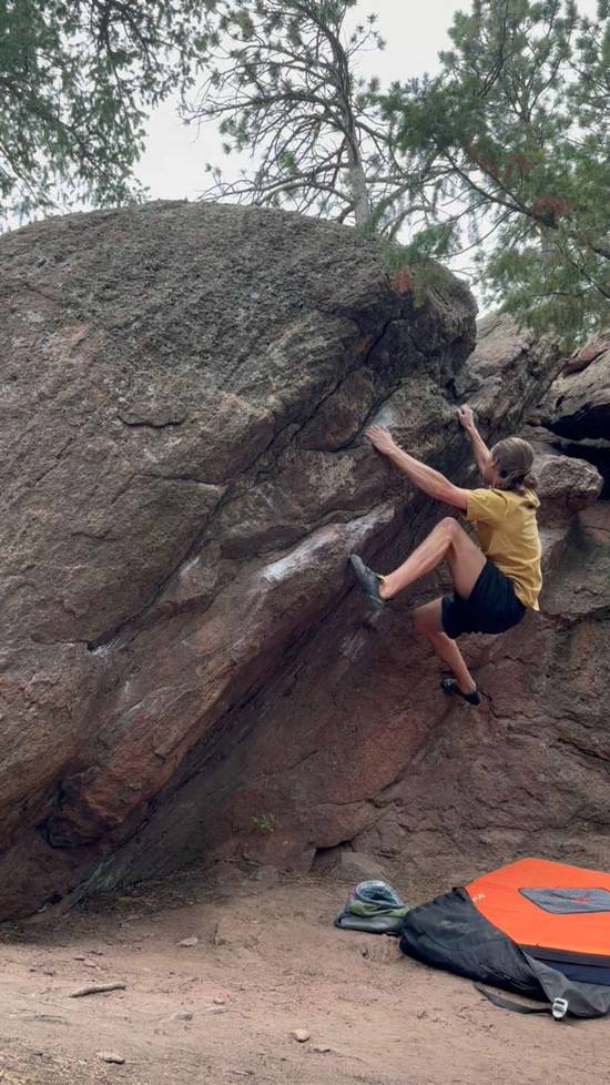 Creeping in the Dark v2, Flagstaff Mountain, CO - Beta Video from Chris_Ol