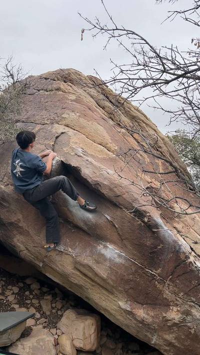 Le Cul du Cheval v6, Red Rock - Beta Video from lexgoclimb