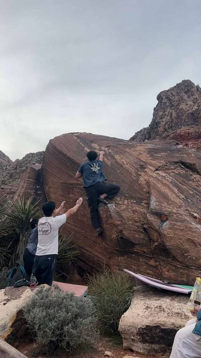 Varnishing Point v2, Red Rock - Beta Video from lexgoclimb