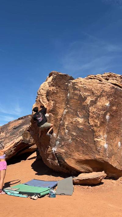 Can-Can v1, Moe's Valley - Beta Video from lexgoclimb