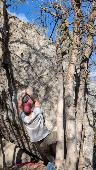 Anonymous Arete v5, Little Cottonwood Canyon - Beta Video from davjm
