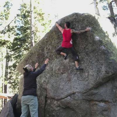 Slam Dunk (Castle Peak) v7, Lake Tahoe - Beta Video from dmkrocks