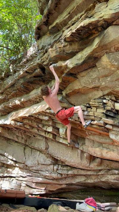 Bad Motherfucker v2, New River Gorge - Beta Video from Xavi3r