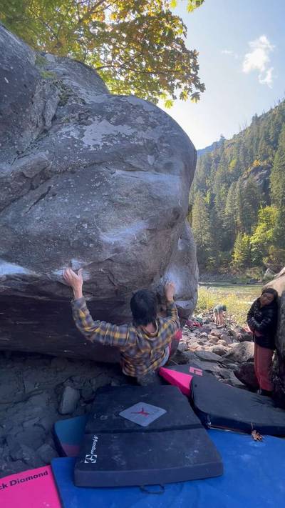 The Hueco Crimper Low v8, Leavenworth - Beta Video from spicytomato