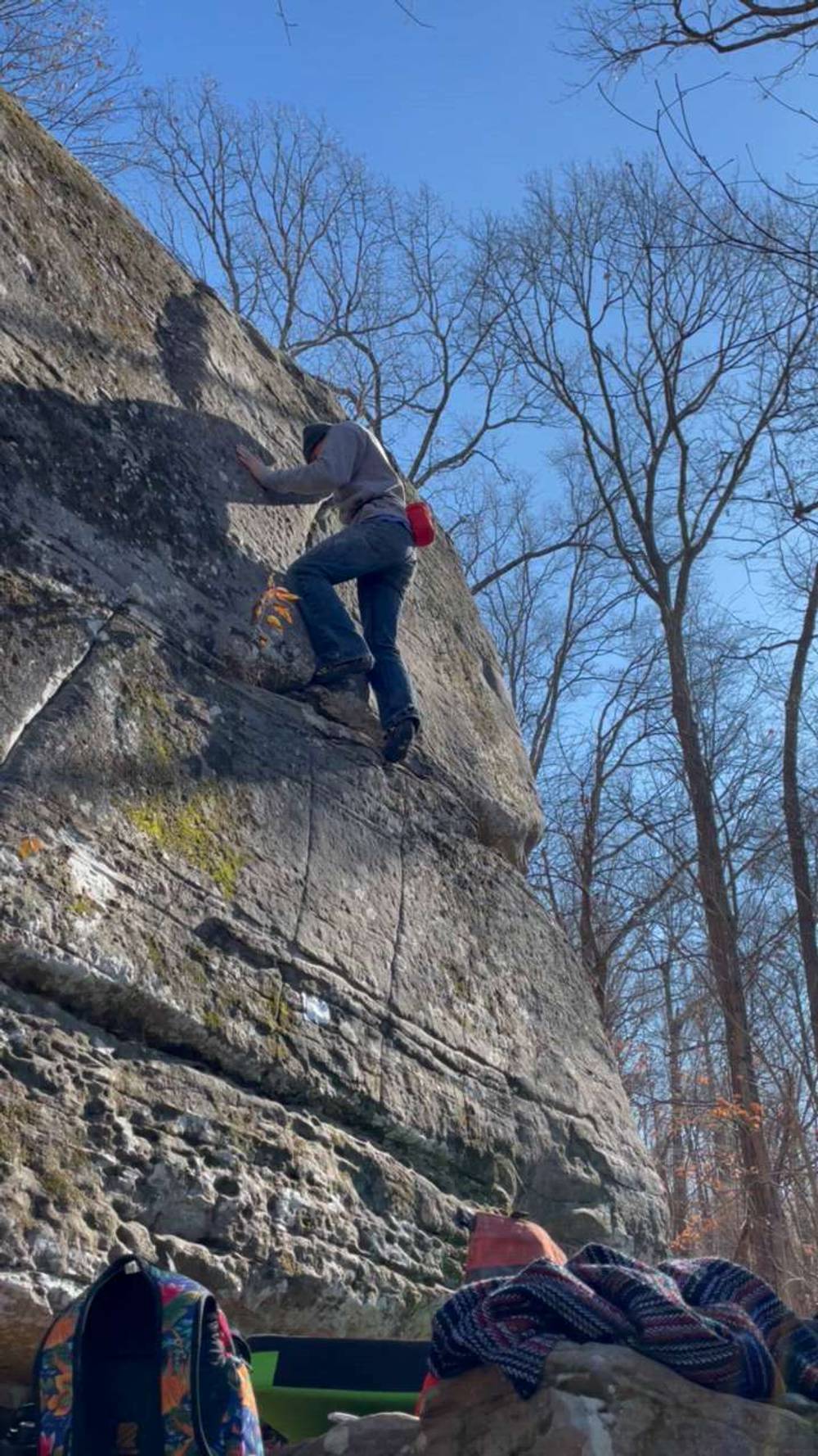 Easy Slab (SOAM) v1, Holy Boulders - Beta Video from calebm154