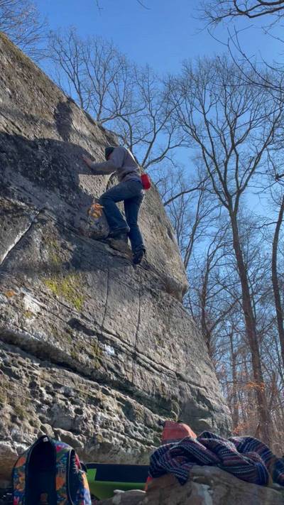 Easy Slab (SOAM) v1, Holy Boulders - Beta Video from calebm154
